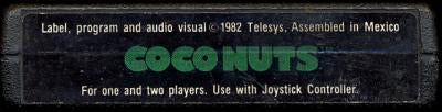 Coconuts (Telesys Label) - Atari 2600