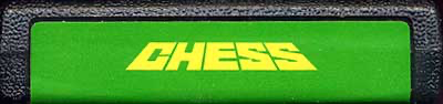Chess (Green Label) - Atari 2600
