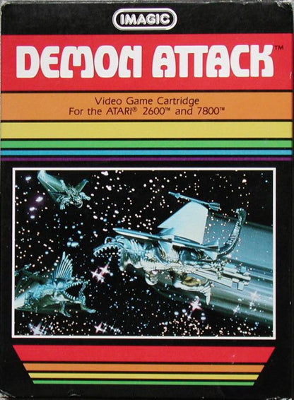 Demon Attack (Blue Label) - Atari 2600