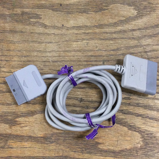 Controller Extension Cord Generic White - Sony Playstation 1 Sony Playstation 2