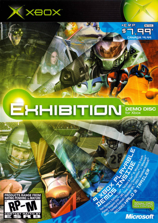 Exhibition Demo Disc - Xbox