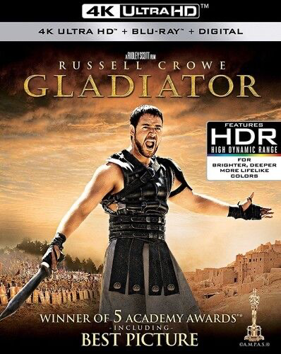 Gladiator - 4K Blu-ray Action/Adventure 2000 R