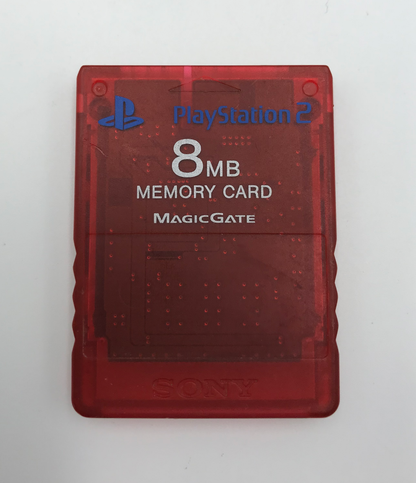 Memory Card PS2 8 MB Official Red - PS2