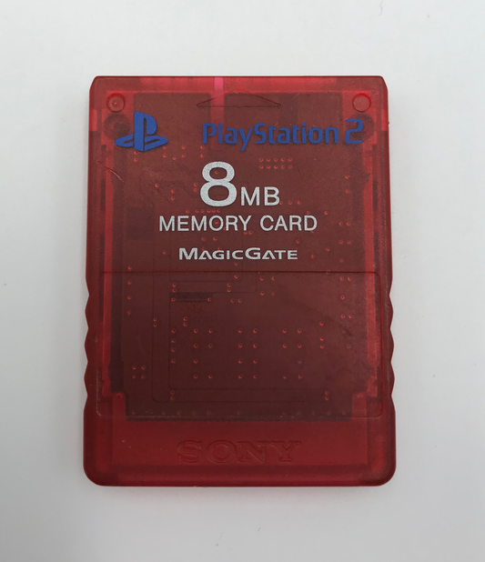 Memory Card PS2 8 MB Official Red - PS2