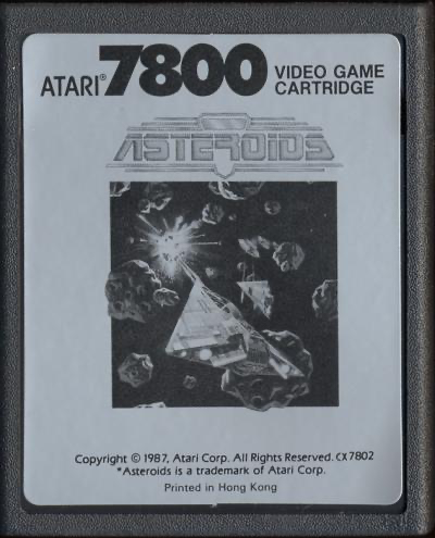 Asteroids - Atari 7800