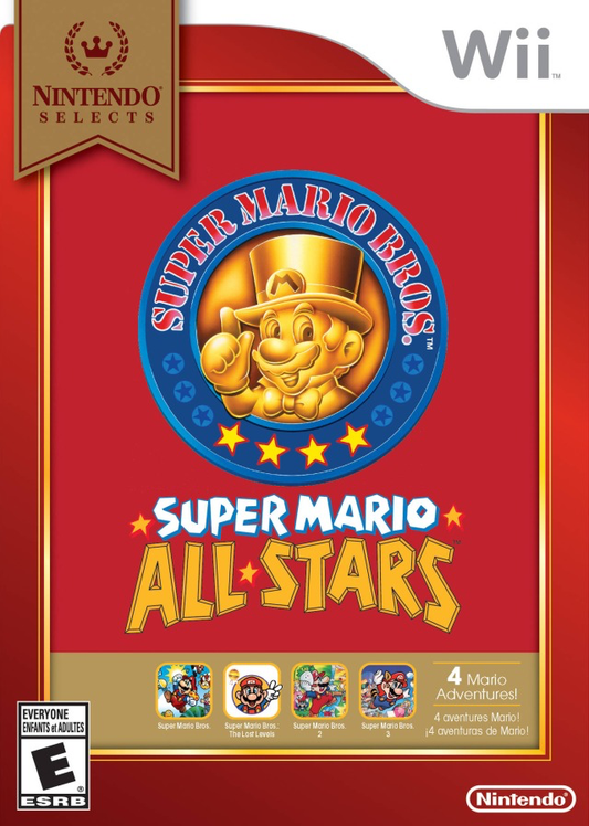 Super Mario All-Stars - Nintendo Selects - Wii