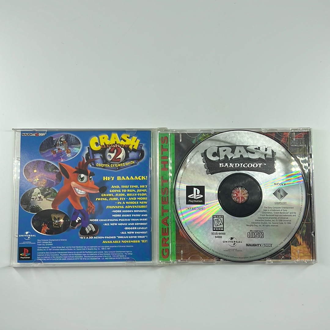 Crash Bandicoot - Greatest hits - PS1 - 467,159