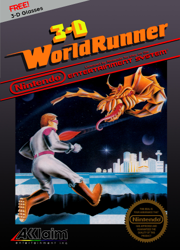 3-D WorldRunner - NES