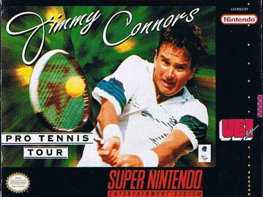 Jimmy Connors Pro Tennis Tour - SNES