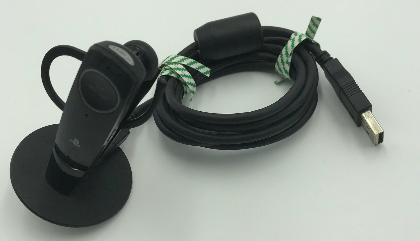 Bluetooth Earpiece | Official Black - PS3