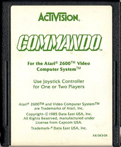 Commando - Atari 2600