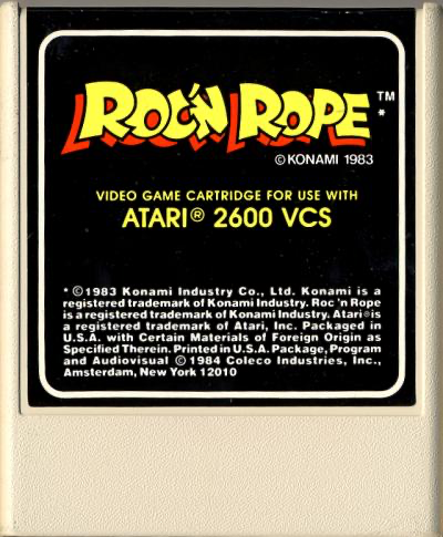 Roc 'N Rope - Atari 2600