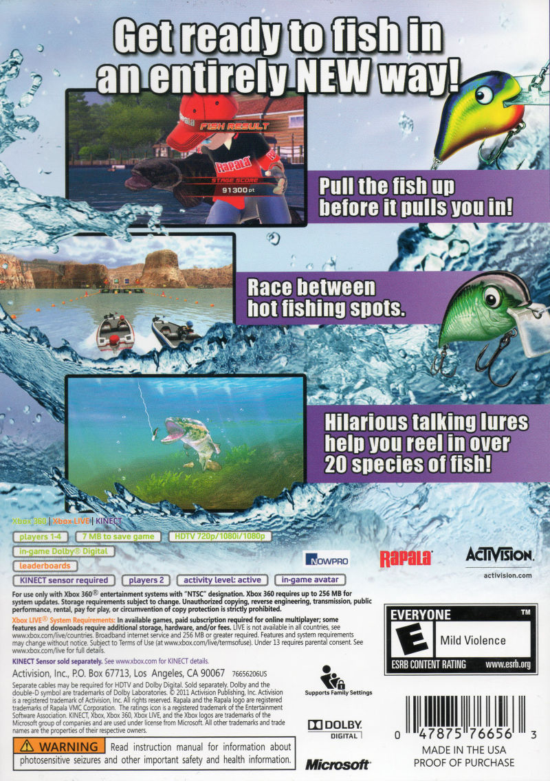 Rapala for Kinect - Xbox 360