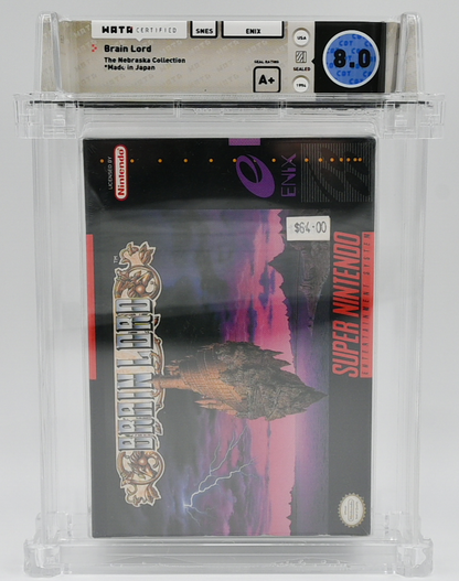 Brain Lord SNES 8.0 A+ - NEBRASKA COLLECTION