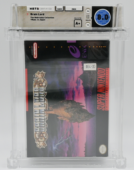 Brain Lord SNES 8.0 A+ - NEBRASKA COLLECTION