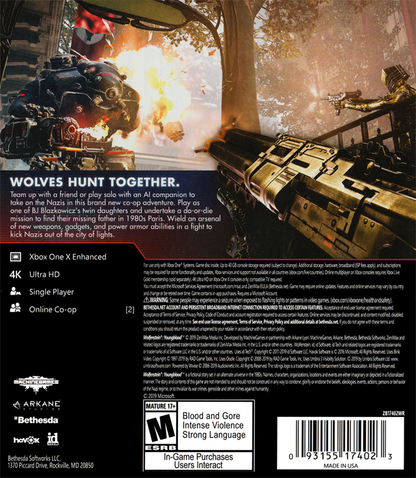 Wolfenstein: Young Blood - Xbox One
