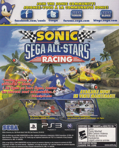 Sonic: Generations - PS3