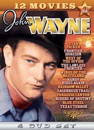 John Wayne Triple Feature, Vol. 1 - 4: Star Packer / Sagebrush Trail / Rainbow Valley / Paradise Canyon / ... - DVD