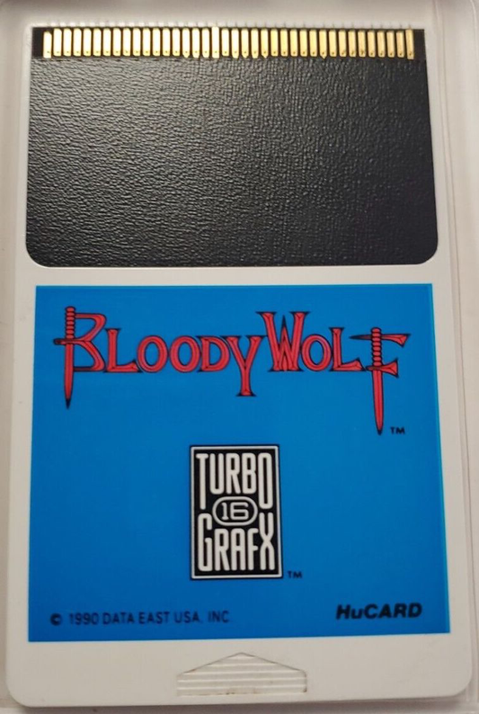 Bloody Wolf - NEC Turbo Grafx 16