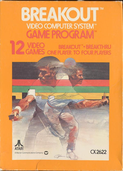 Breakout (Orange Label) - Atari 2600