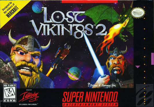 Lost Vikings 2 - SNES