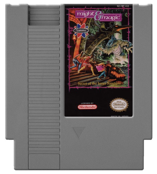 Might and Magic The Secret of the Inner Sanctum - NES