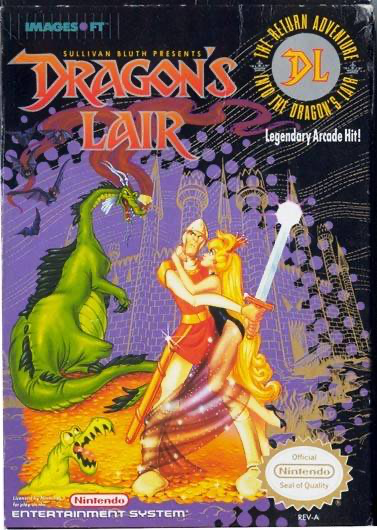 Dragon's Lair, Sullivan Bluth Presents - NES