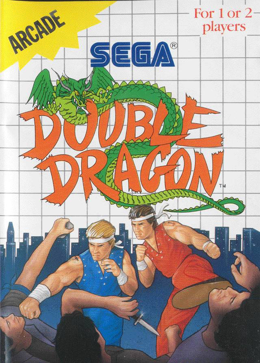Double Dragon (Red Label) - Master System