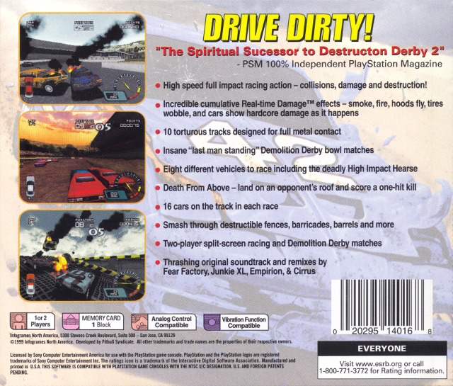Demolition Racer - PS1