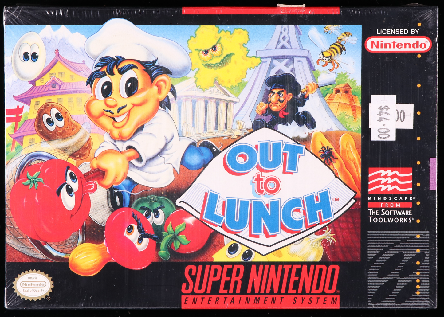 Out to Lunch SNES 9.2 A - NEBRASKA COLLECTION