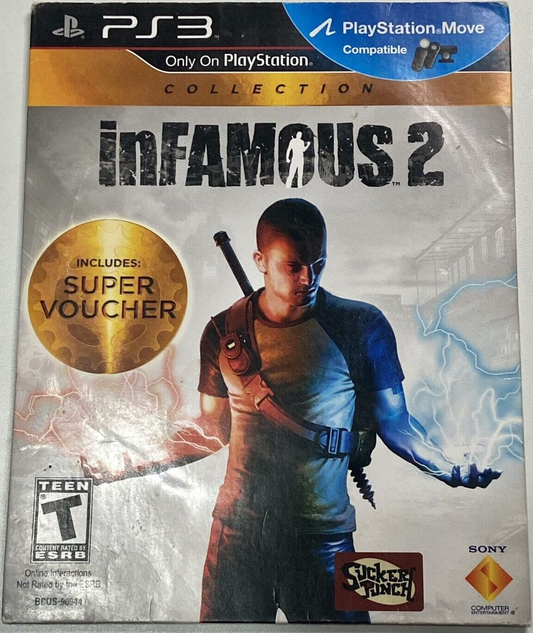 inFamous 2 Collection (Cardboard Sleeve Style) - PS3