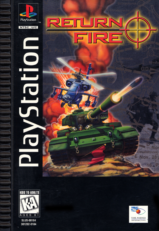 Return Fire (Long Box) - PS1