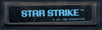 Star Strike (Black Label) - Atari 2600