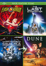 Flash Gordon (1980/ Universal) / The Last Starfighter / Battlestar Galactica (1978) / Dune - DVD