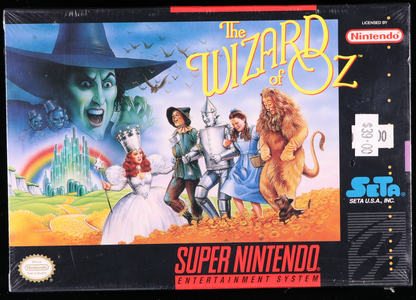 The Wizard of Oz SNES 9.4 A+ - NEBRASKA COLLECTION
