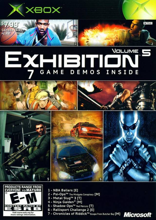 Exhibition Demo Disc Vol. 5 - Xbox