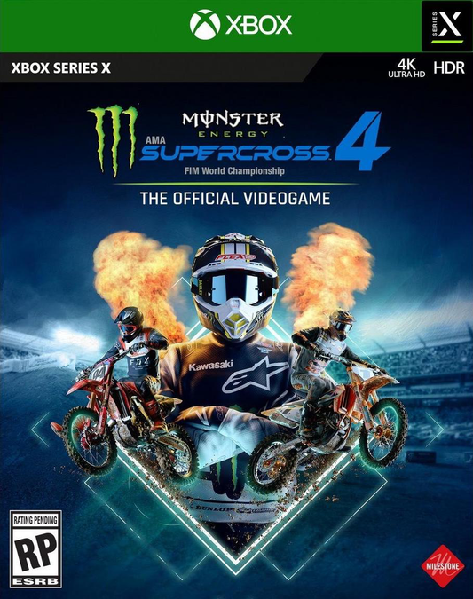 Monster Energy Supercross 4:  The Official Videogame - Xbox Series X