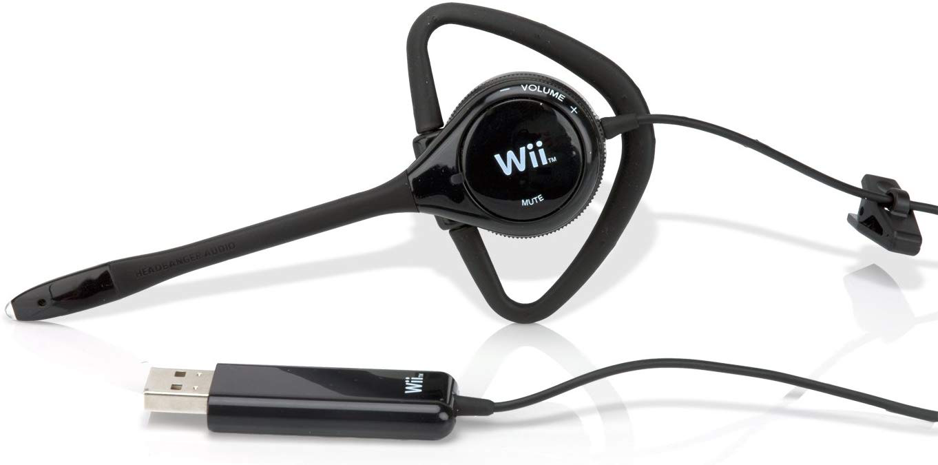 Headbanger Chat Headset | Black - Wii