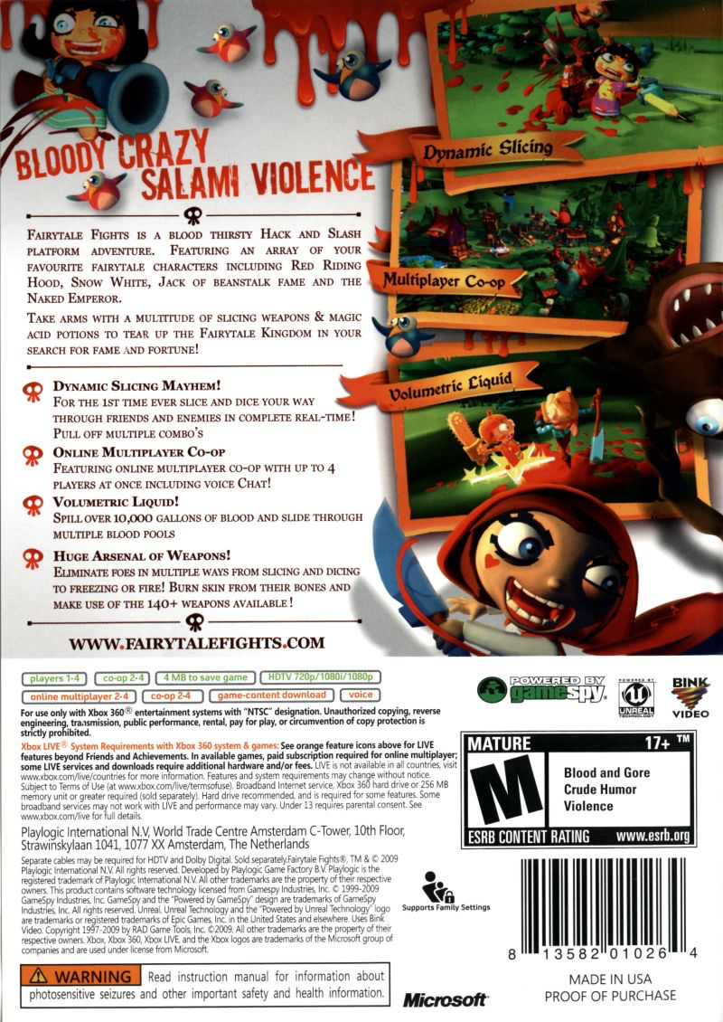 Fairytale Fights - Xbox 360