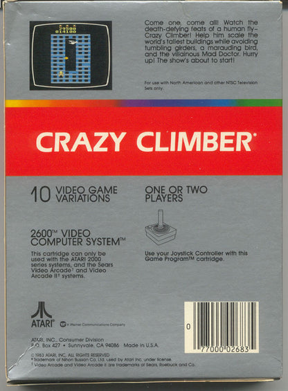 Crazy Climber - Atari 2600