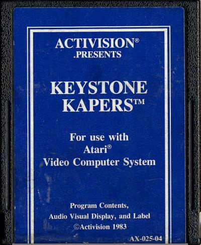 Keystone Kapers (Blue Label) - Atari 2600