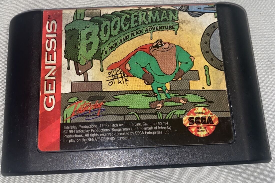 Boogerman: A Pick and Flick Adventure - Genesis