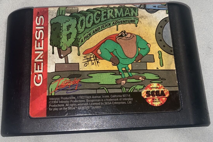 Boogerman: A Pick and Flick Adventure - Genesis
