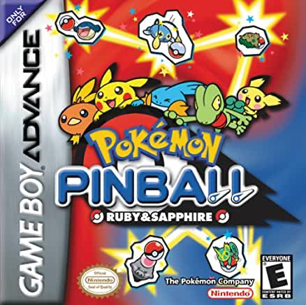 Pokemon Pinball Ruby and Sapphire - GBA