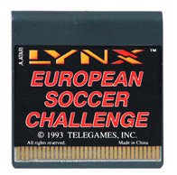 European Soccer Challenge - Atari Lynx