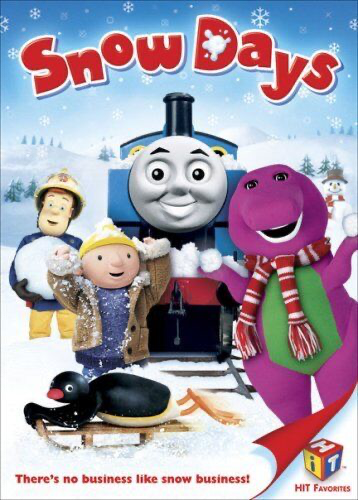 Snow Days: Barney / Bob The Builder / Angelina Ballerina / Fireman Sam / Thomas & Friends / Pingu - DVD