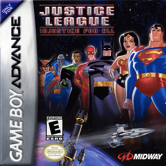 Justice League Injustice for All - GBA