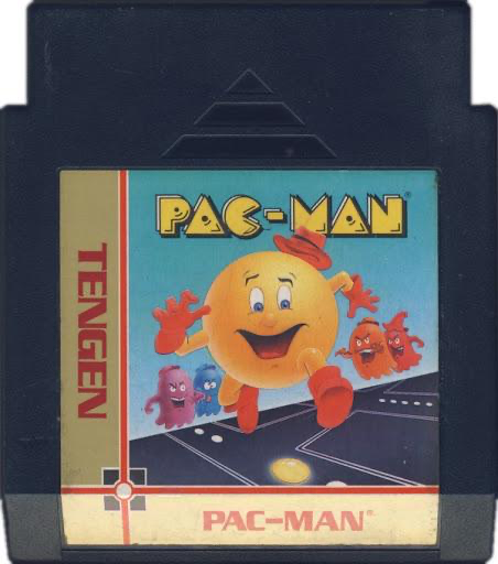 Pac-Man (Tengen Black) - NES