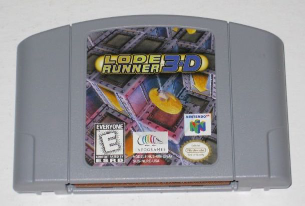 Lode Runner 3D - N64
