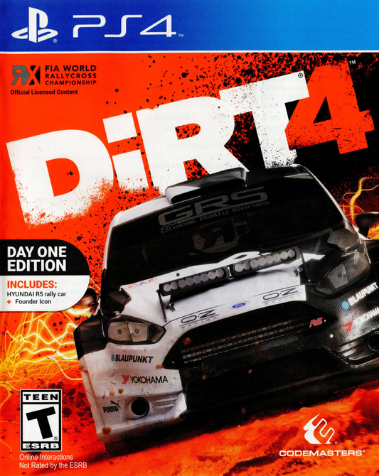 Dirt 4 - PS4